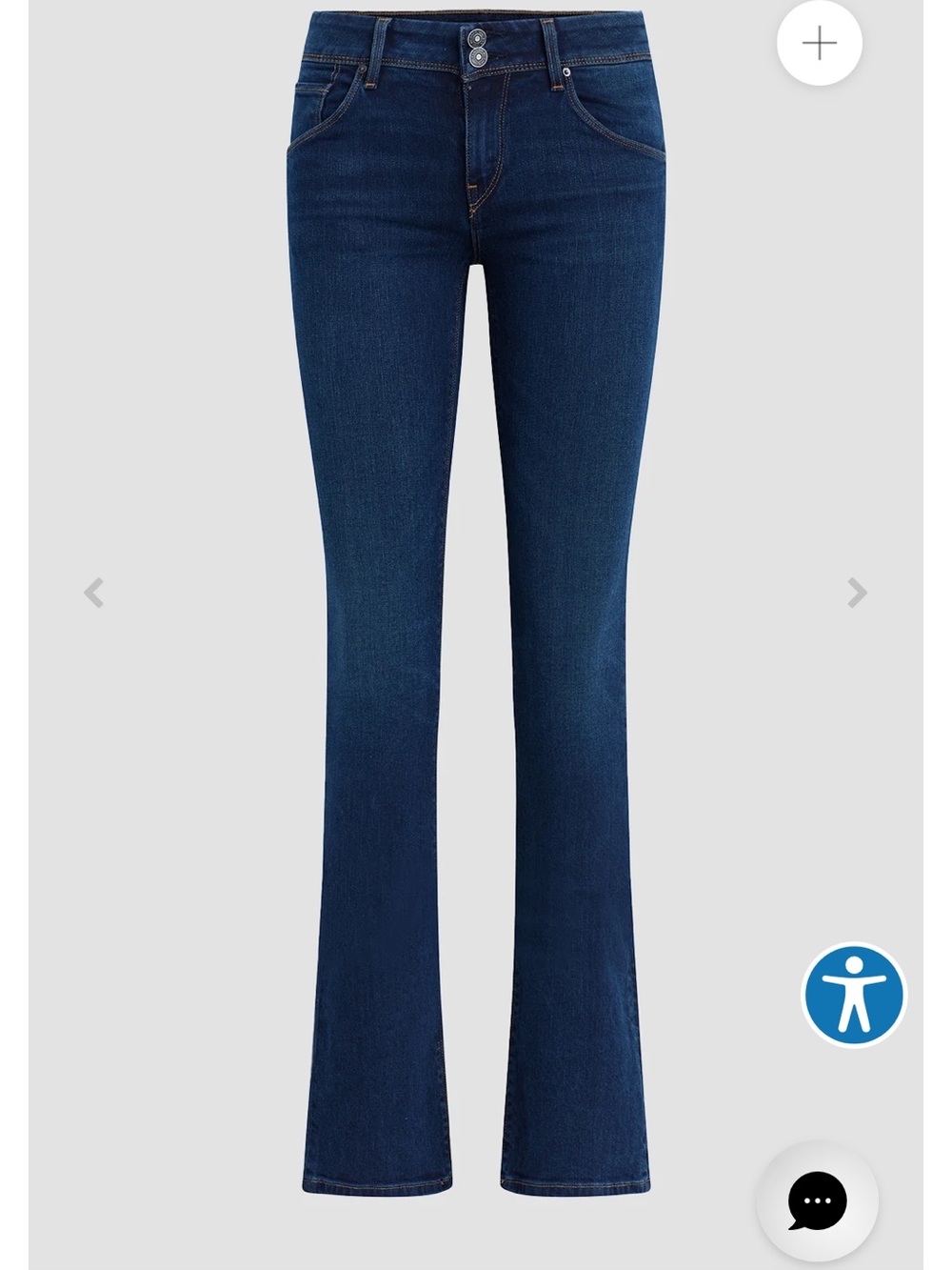 Women’s Dark Blue Flared Jeans